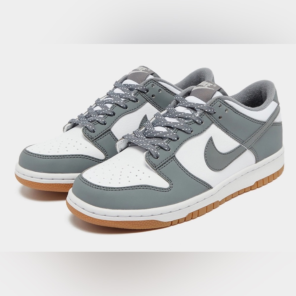 Nike Dunk Low Smoke Grey Gum 3M Swoosh new W box